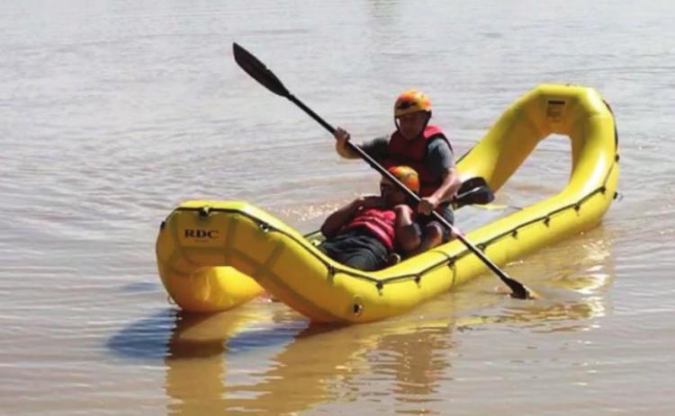 Olive receives rescue boat