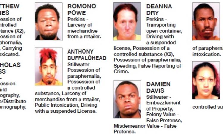 Payne County Arrests