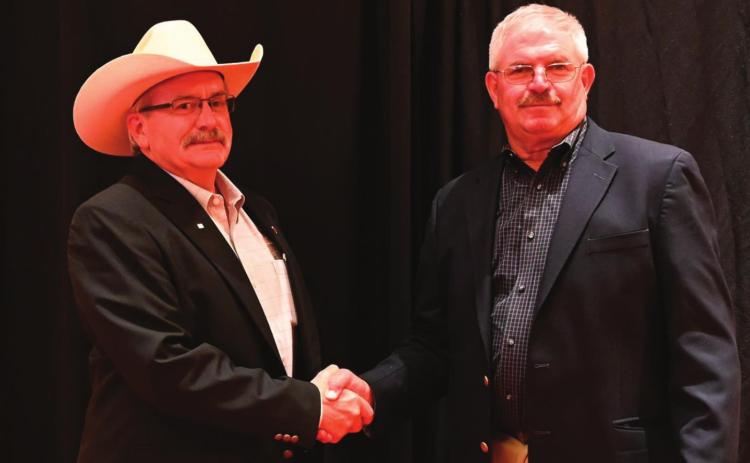 Nathan Anderson and OCA President Byron Yeoman