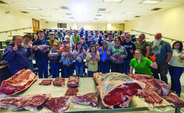 The workshop concluded with a taste-testing exercise. Different beef cuts were prepared without seasoning, and participants evaluated each sample based on flavor, texture, tenderness and juiciness.
