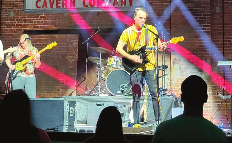 Cavern Company - The Cavern Company rocks out during a live performance on June 3 at the Dunkin Theater.