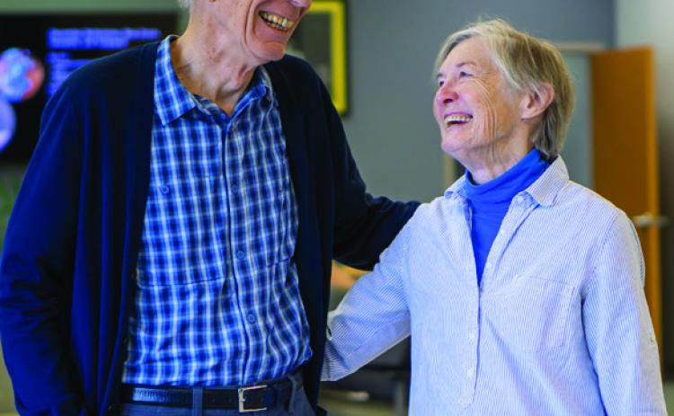 After suffering a traumatic brain injury in March, Stephen Hallgren is grateful to the team of people helping him on the journey to recovery.