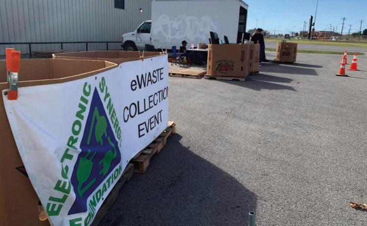 Electronic Synergy Foundation will be returning to Cushing for an e-waste recycling event. The last event took place three years ago.
