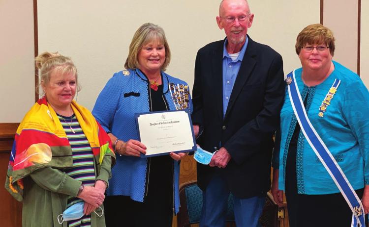 Kalka honored by Daughters of the American Revolution
