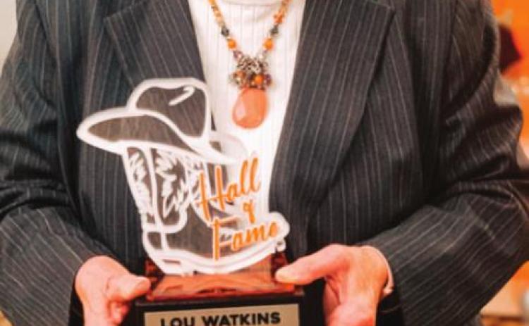 Watkins honored