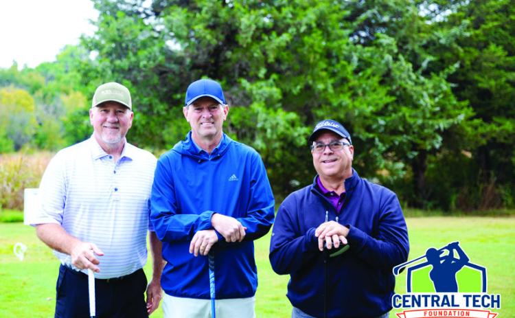 CWA Group won 1st place in the AM A Flight (L-R): George Coffman, Jimmie Dedmon, Tim Merchant