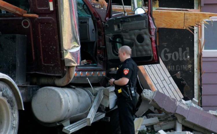Truck vs House