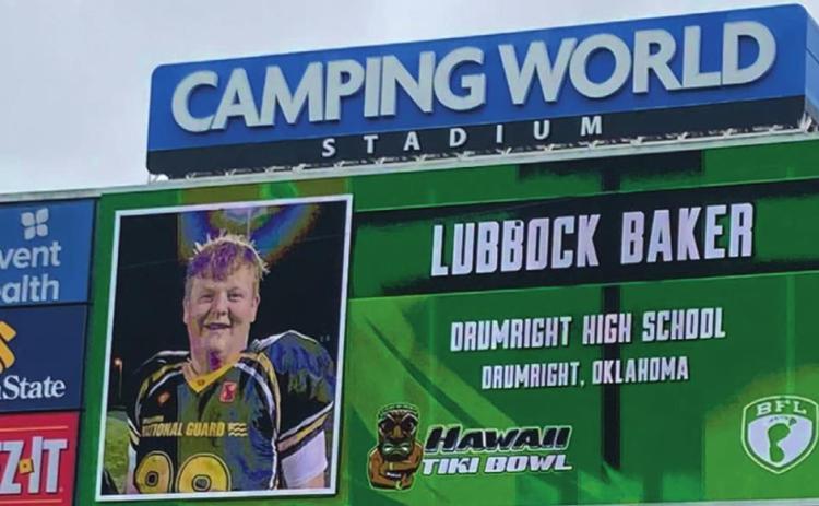Drumright High School student plays in Tiki Bowl