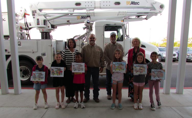 The City of Cushing electrical distribution team