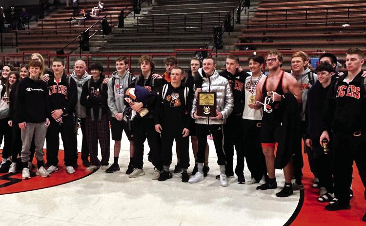 Tiger wrestlers dominate Tulsa 7 Conference meet