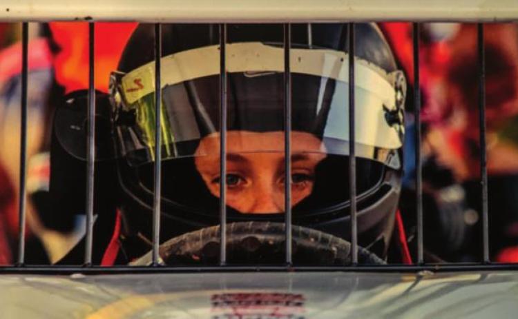 Tyler Crow, 12, is the current points leader in his class at Port City Raceway in Tulsa.
