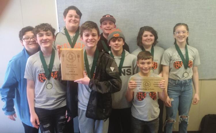CMS Academic Team Returns to State Competition