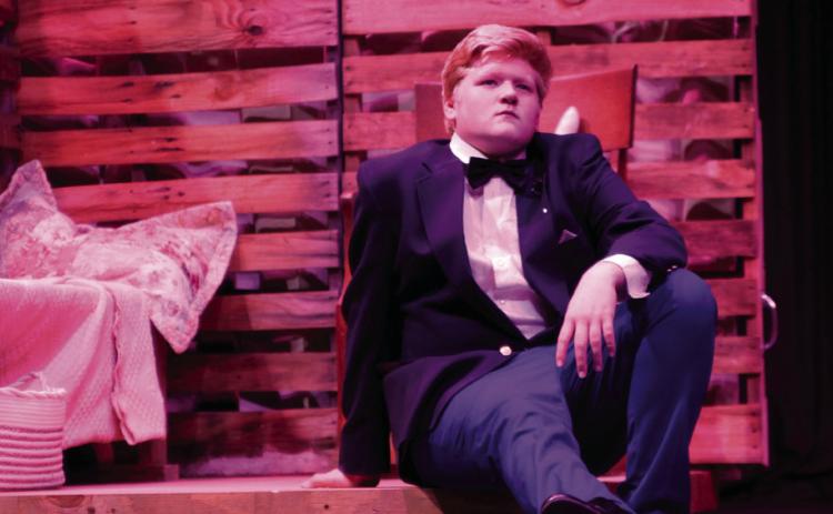 Kyson Meador is the voice of title character Edward Tulane in a oneact production that the Cushing High School Drama students will be performing this weekend at an OSSAA competition and in upcoming days for local audiences later this month.