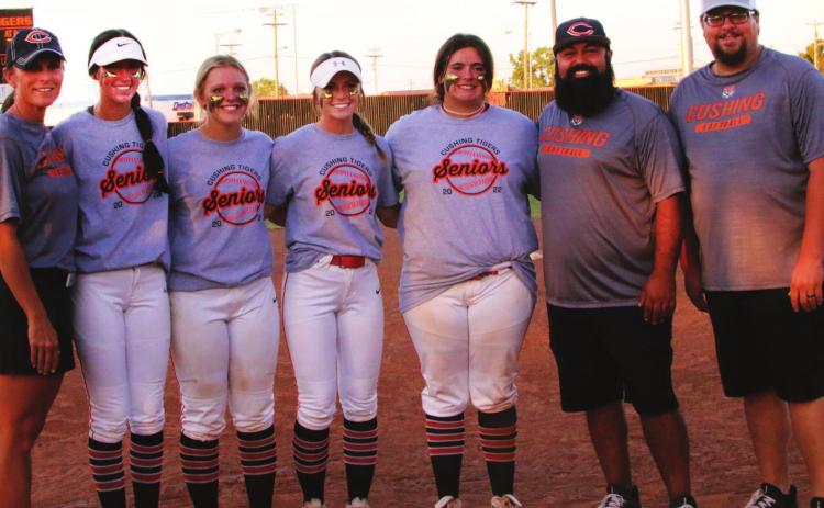 CHS fastpitch senior night