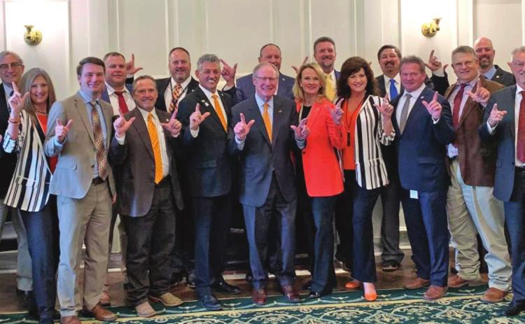 Pres. Hargis Honored at Capitol