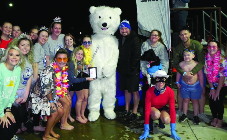 The top fundraising team was Drumright Dental Center. Photos by Cayla DeHass.