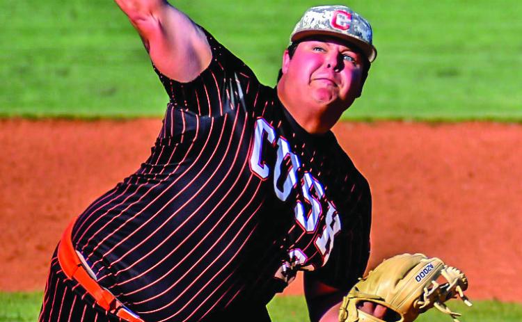 “We’re done here nurse, you can close the inscision.” Tiger hurler Rowdy Jackson was a surgeon against Catoosa last week, pitching six complete-game innings, allowing just two hits, one run (none earned), walking two and striking out eight.
