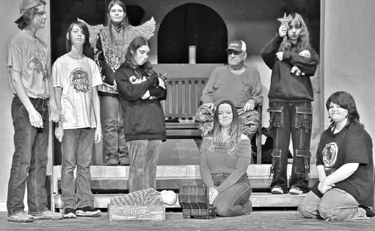 The CCT “A Candle in the Window” players during a recent rehearsal.
