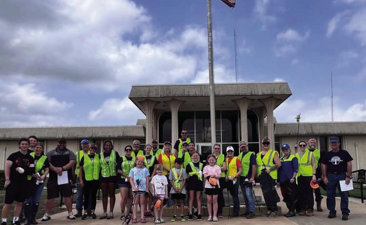Over a dozen volunteers met at Cushing City Hall on April 27 for the local Great American Clean Up (GACU) project led by Cushing Pride. Cushing Pride organizes the local project for the GACU initiative annually. Statewide it is a collaborative effort between Keep Oklahoma Beautiful and the Oklahoma Department of Transportation and is part of a larger initiative to clean and beautify the state.