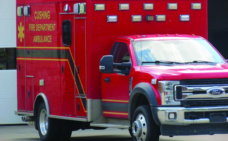 Cushing Fire Department proposes ambulance rate increase